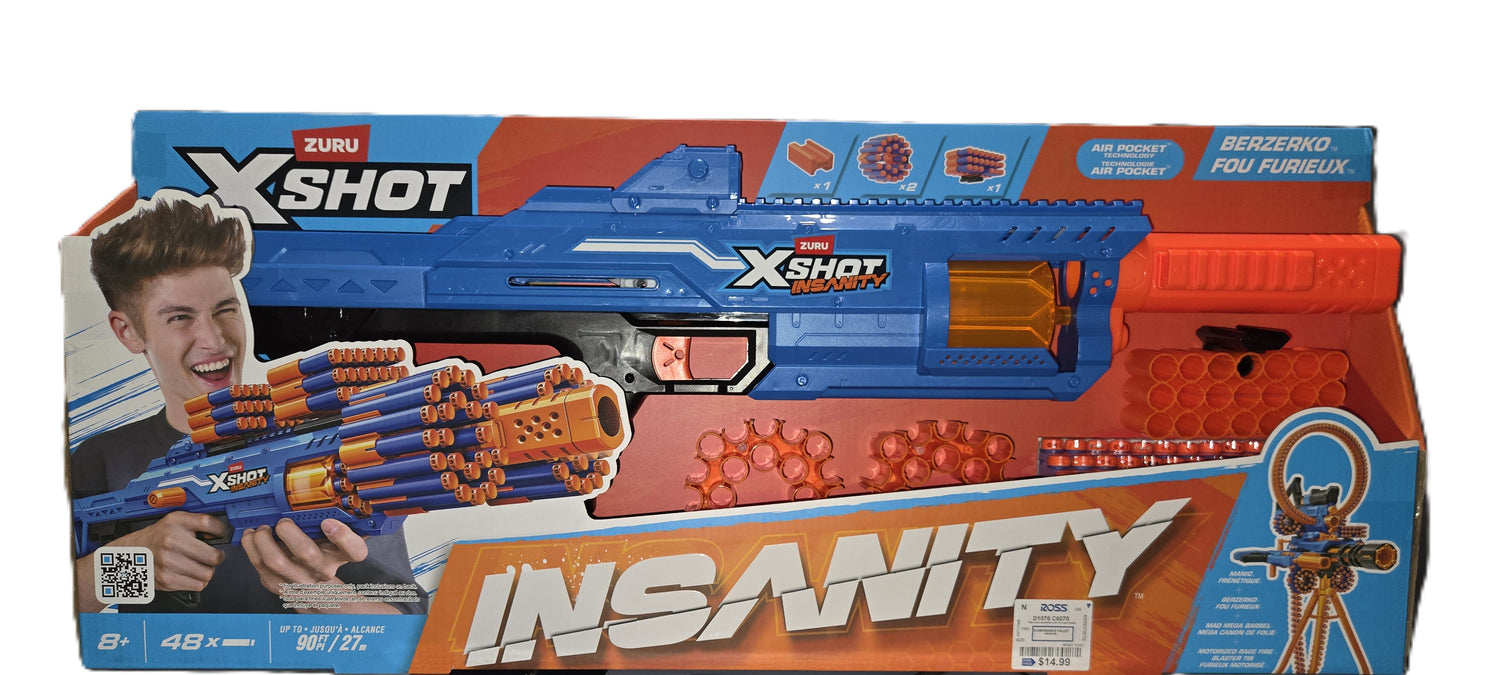 ZURU Xshot Insanity Collection