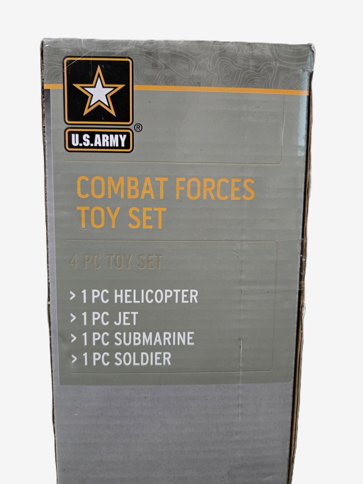 U.S. Army Combat Forces Toy Set, 4 Piece