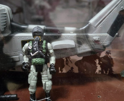 3 PC U.S. Army Combat Helicopter Toy Set