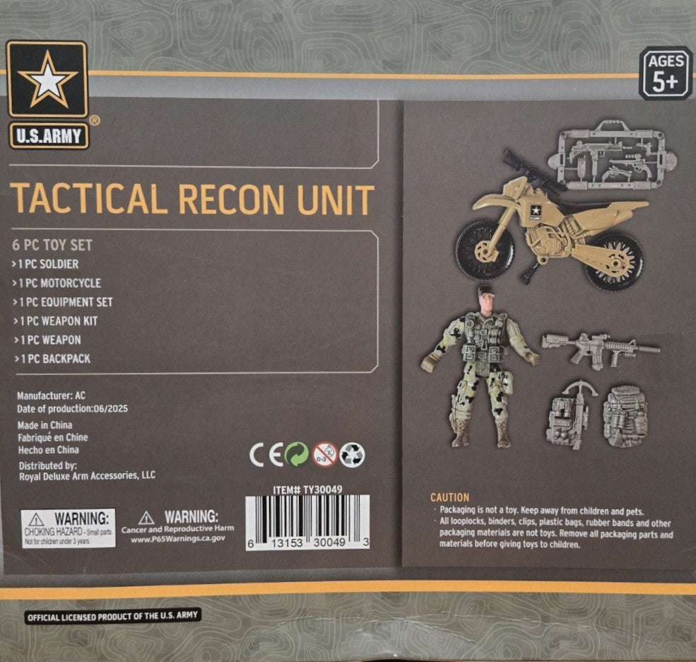 6 PC U.S. Army Tactical Recon Unit