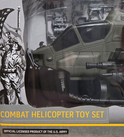 U.S. Army Combat Helicopter 1775 4-piece Toy Set