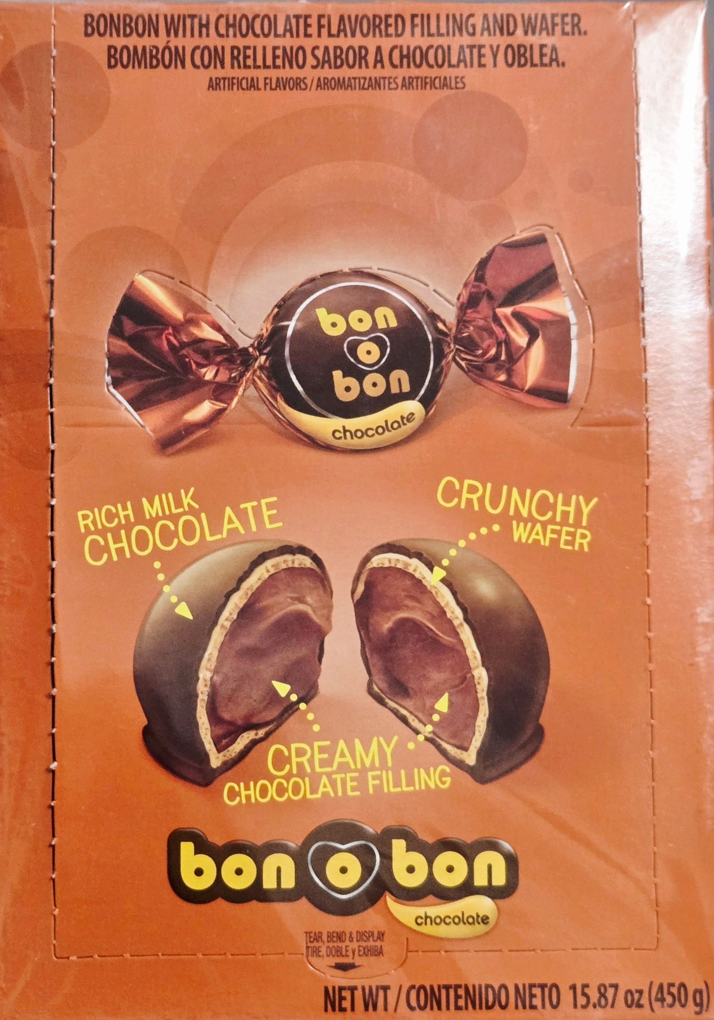 Bon o Bon Chocolate and White Chocolate Covered Truffle, 5.29 oz &amp; 9.52oz