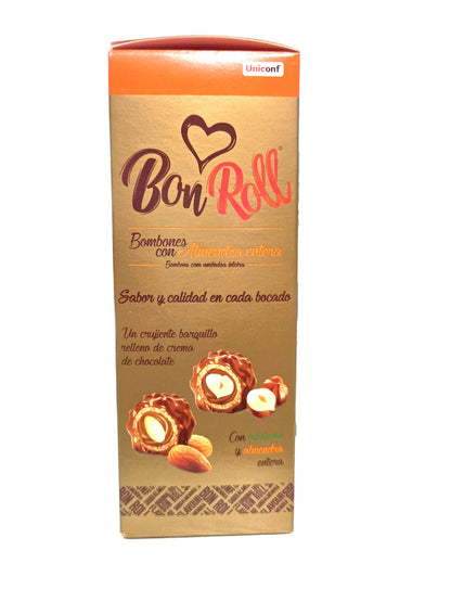 Bon Roll Bombons with Chocolate Cream and Nuts