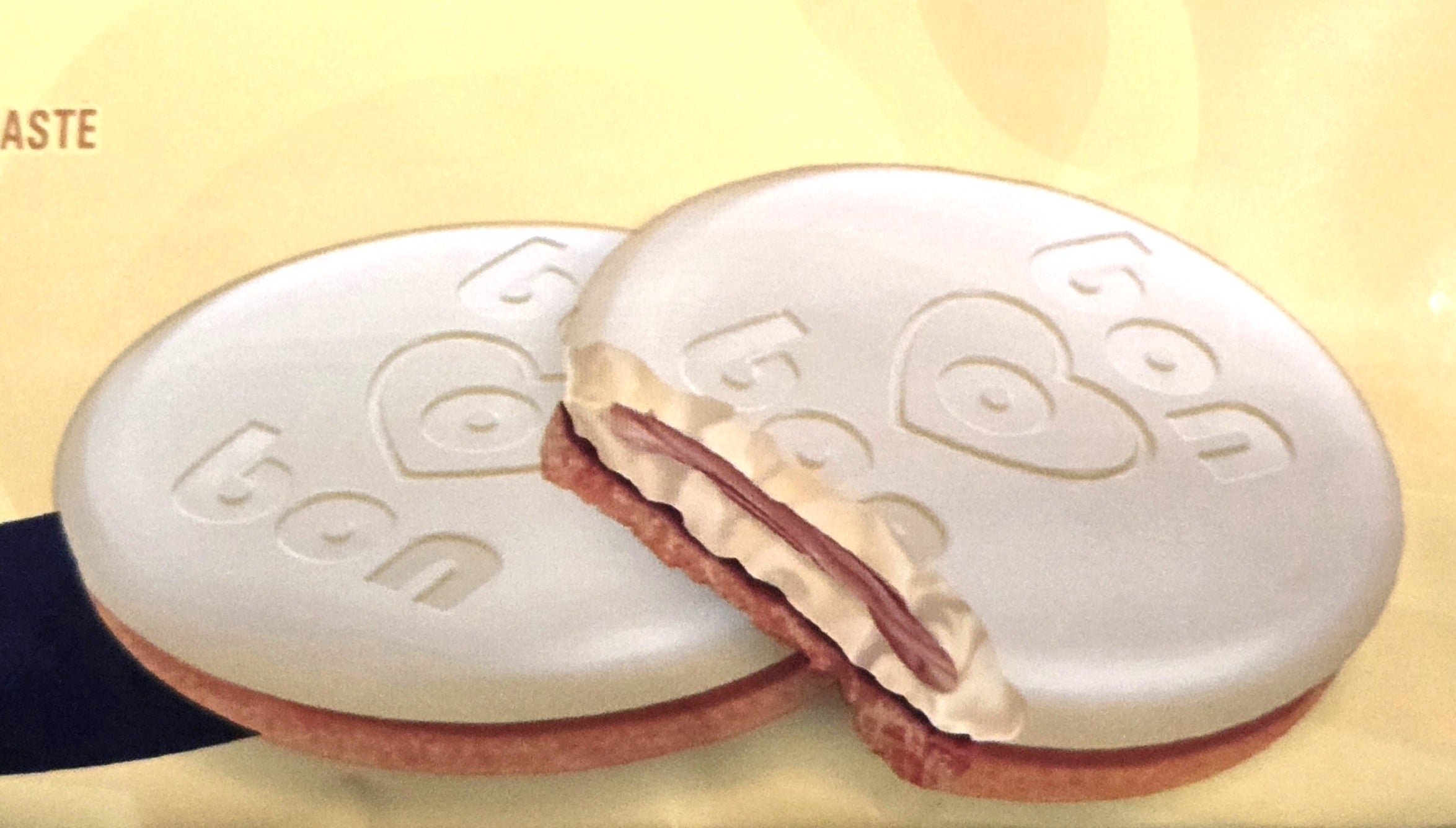 Bon o Bon Sweet Cookies filled with Peanut Paste