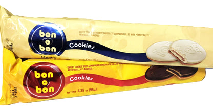 Bon o Bon Sweet Cookies filled with Peanut Paste