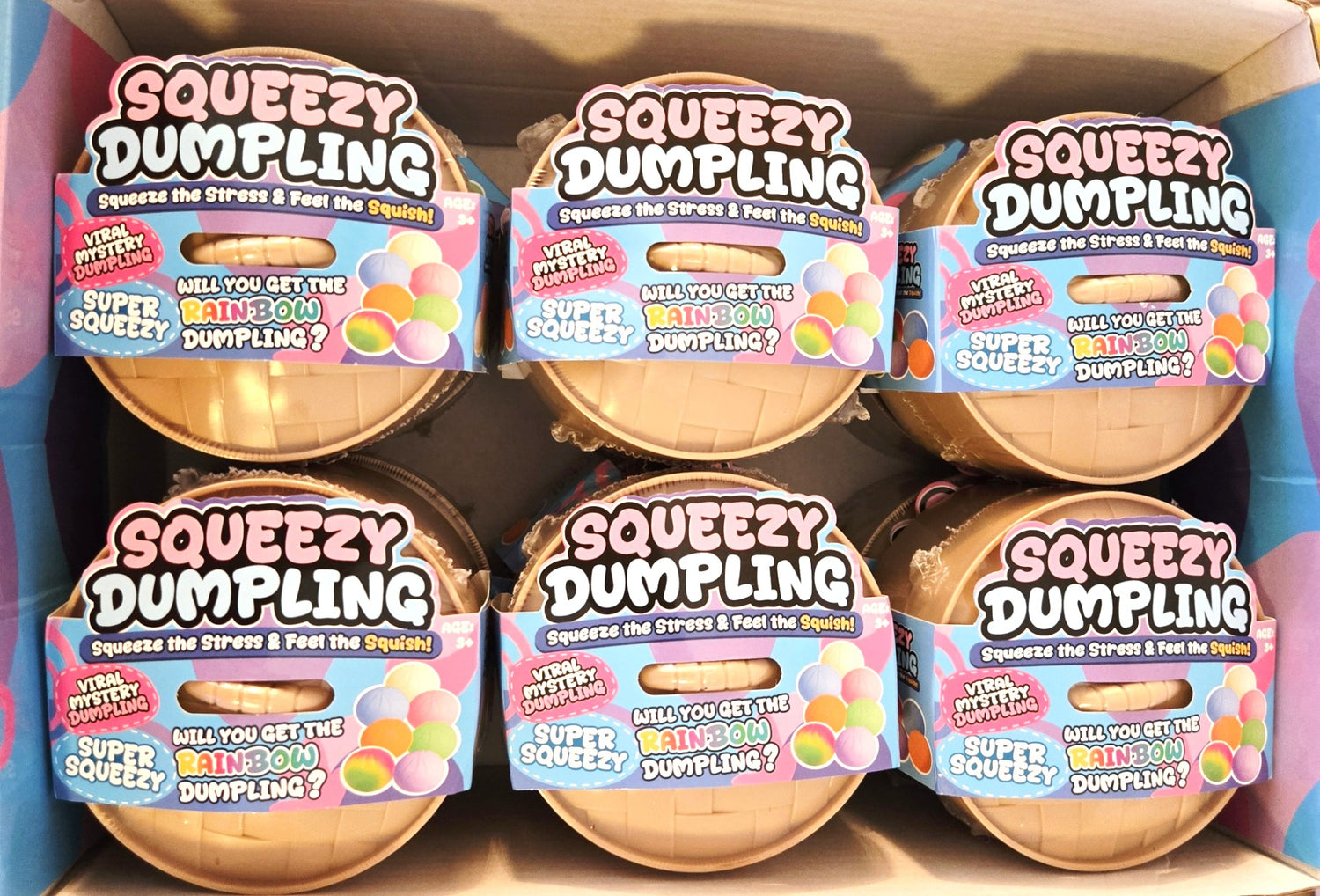 Squeezy Viral Mystery Dumpling (3+ age) 1 piece