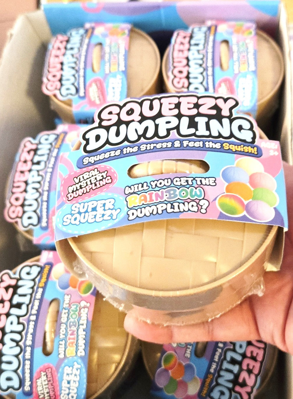 Squeezy Viral Mystery Dumpling (3+ age) 1 piece