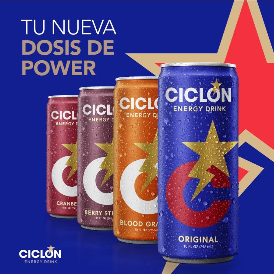 CICLON Energy Drinks Original 5 Flavors