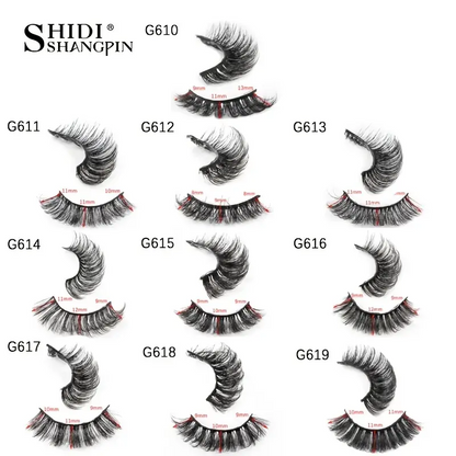 G Series - Russian Natural Fluffy Eyelashes