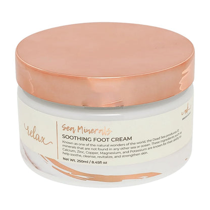 Manna Kadar Sea Minerals Foot Cream Jar 250 ml