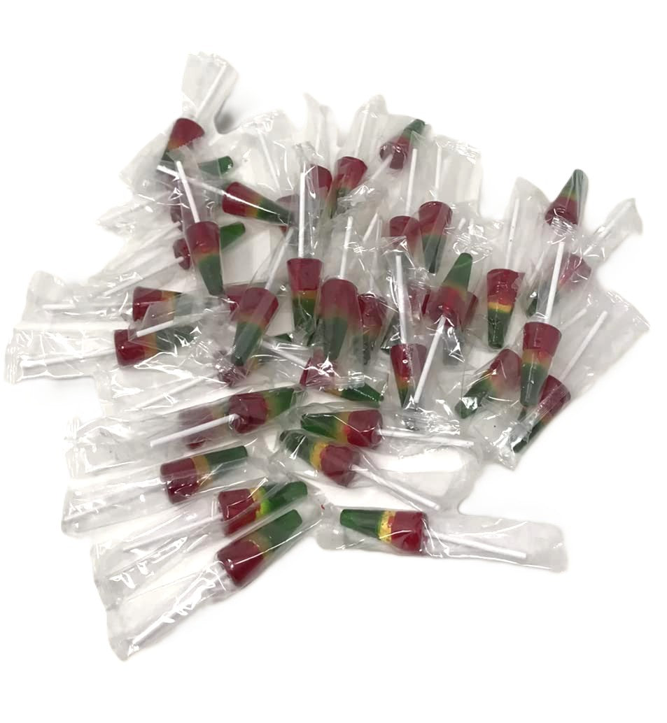 Piruli Traditional Mexican Lollipop 3 Colors 40 pcs