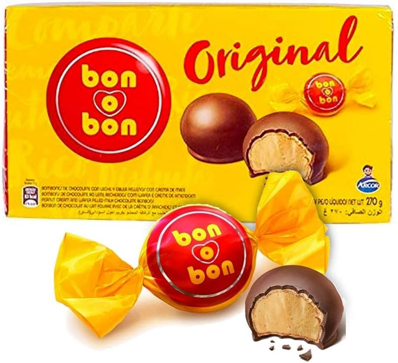 Bon o Bon Chocolate and White Chocolate Covered Truffle, 5.29 oz &amp; 9.52oz