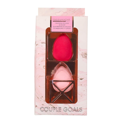 Manna Kadar Beauty 2 Blending Sponges &amp; Holder