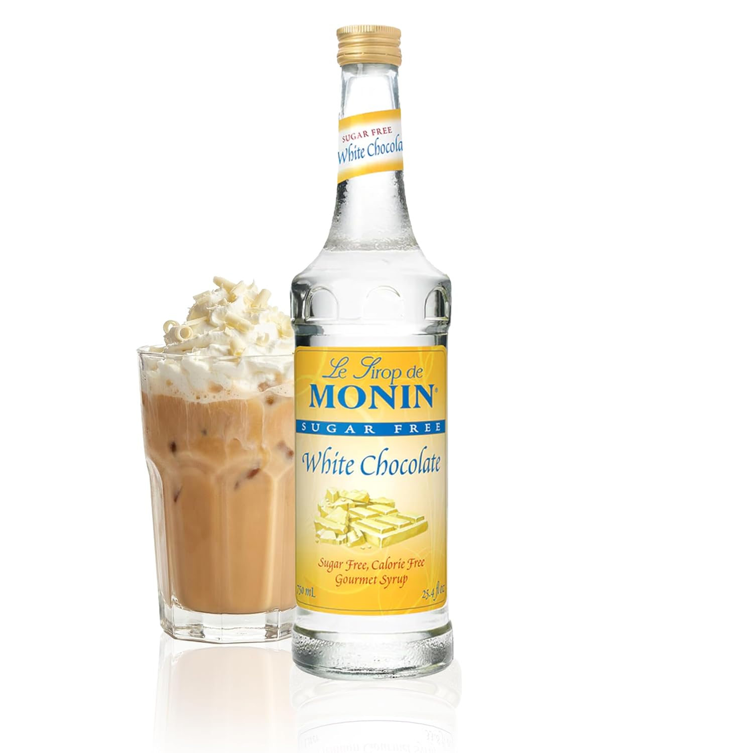 Sugar Free White Chocolate Syrup, 750 ml