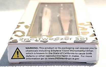 Manna Kadar 2pc Tweezer Set