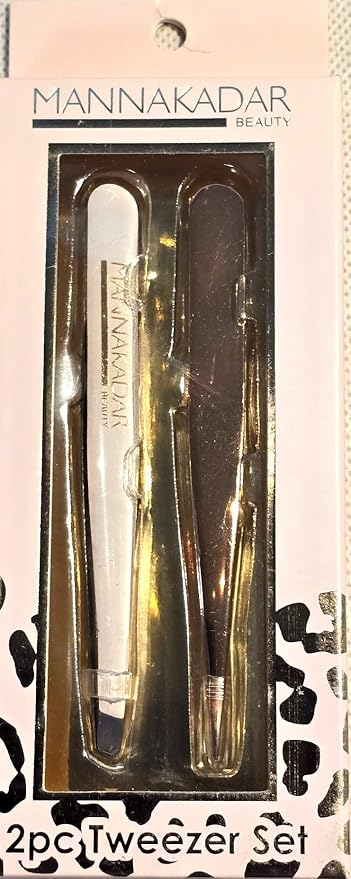 Manna Kadar 2pc Tweezer Set