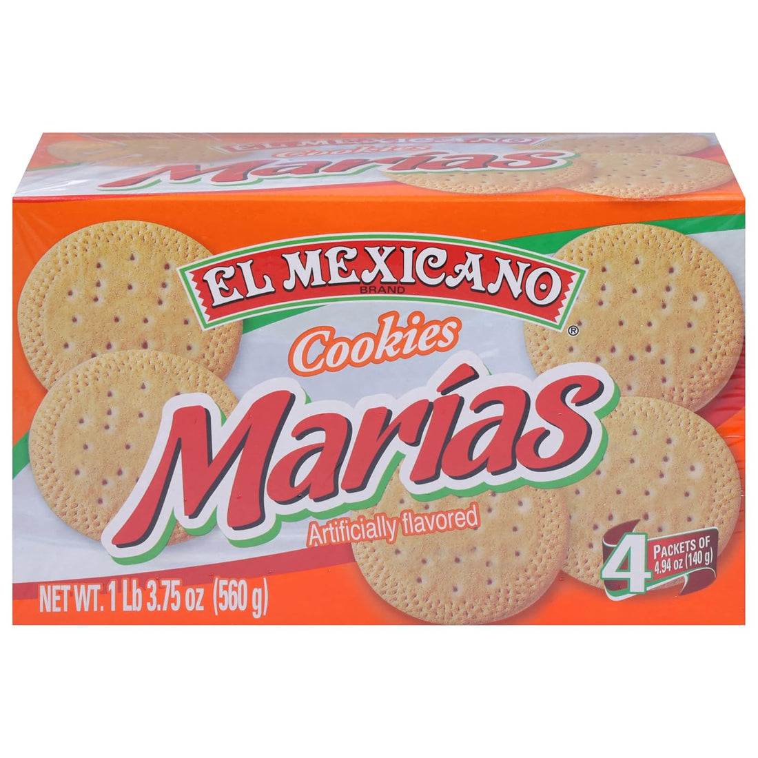 El Mexicano Marias Cookies 19.7 Ounce 4 packs