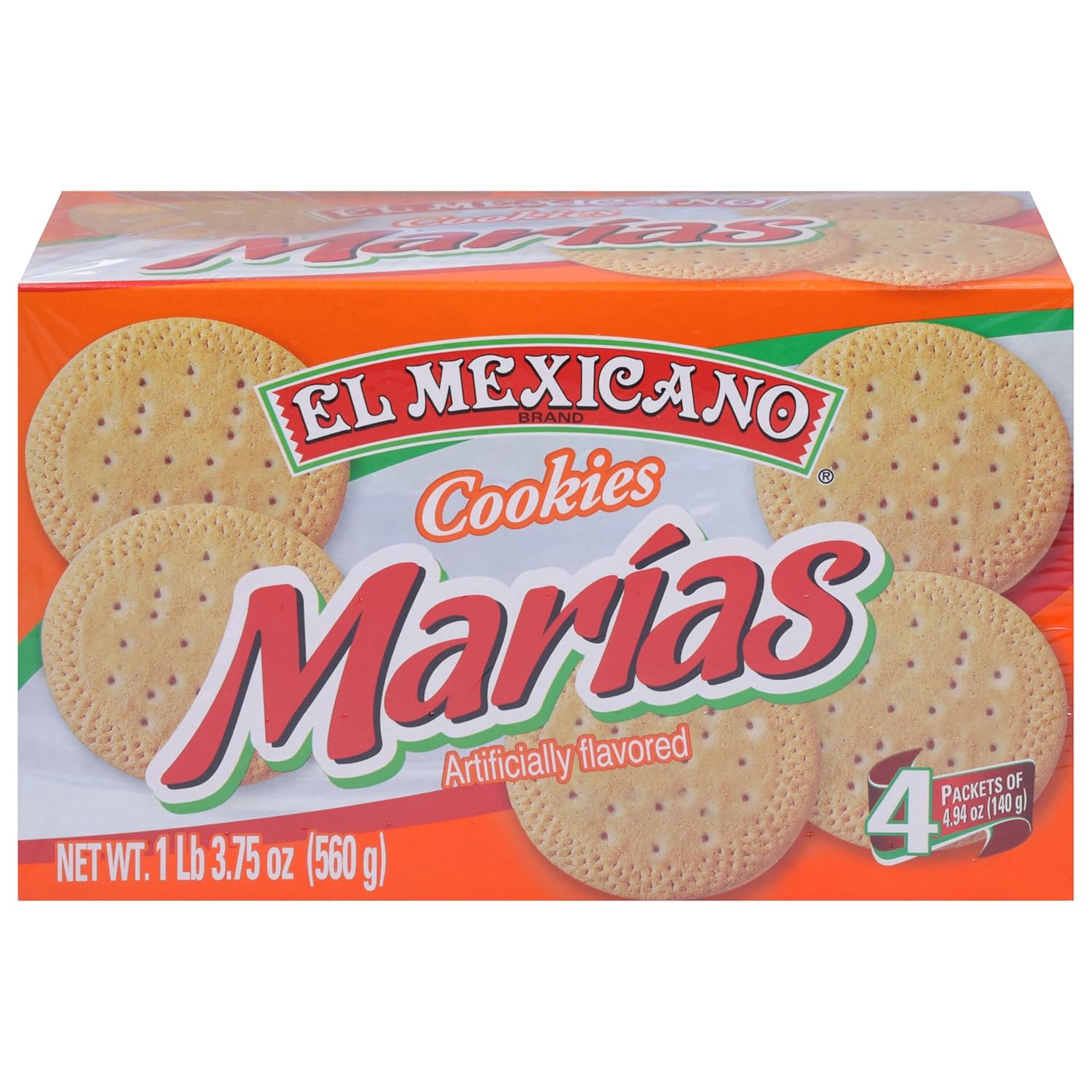 El Mexicano Marias Cookies 19.7 Ounce 4 packs