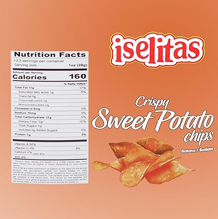 Iselitas Chips Lightly Salted, 12 Flavors