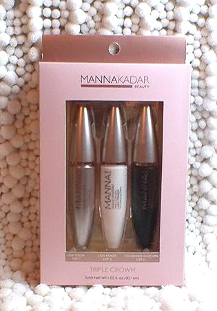 Manna Kadar Triple Crown, Serum, Primer, Volumizing 1.02fl oz, Black