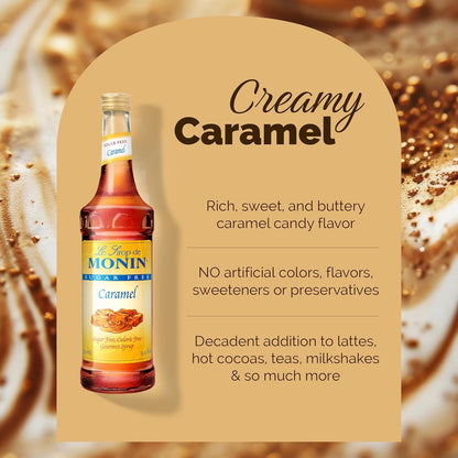 Sugar Free Caramel Syrup, 750ml
