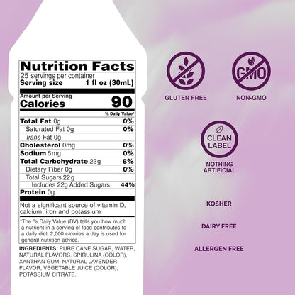 Monin - Lavender Syrup, Aromatic and Floral, 750 ml