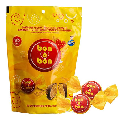 Bon o Bon Chocolate and White Chocolate Covered Truffle, 5.29 oz &amp; 9.52oz