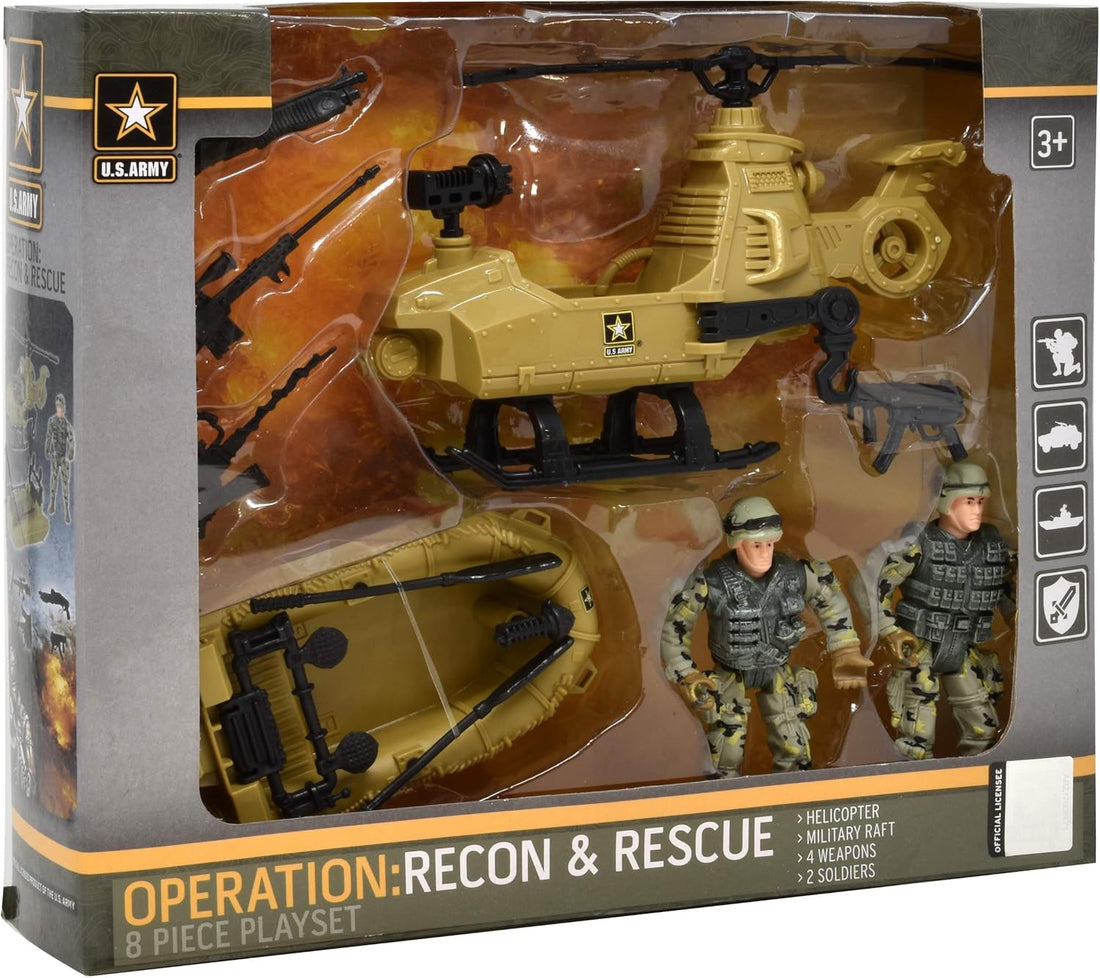 US Army Operation Recon and Rescue 8 Piece Set
