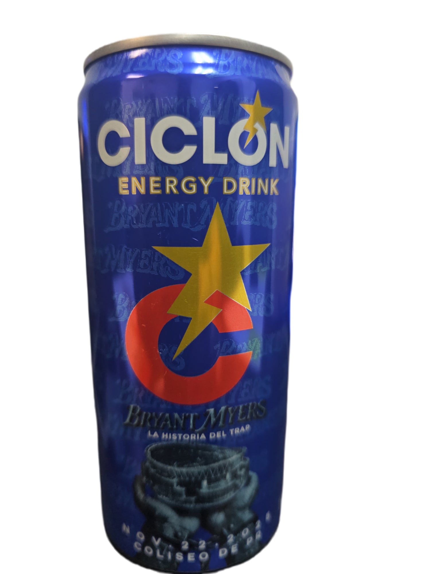CICLON Energy Drink Brian Myers Puerto Rico Singer Edition 10fl oz