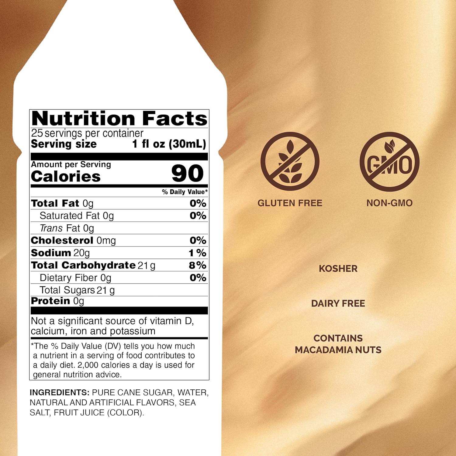 Monin - Toffee Nut Syrup 750ml