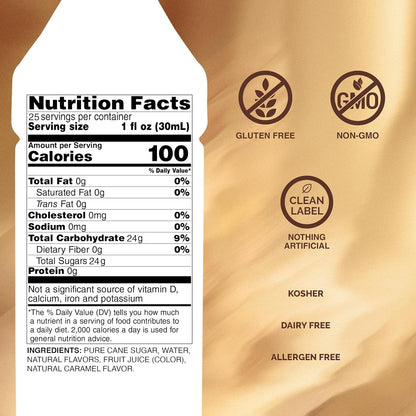 Monin - Caramel Syrup, Rich &amp; Buttery 750ml