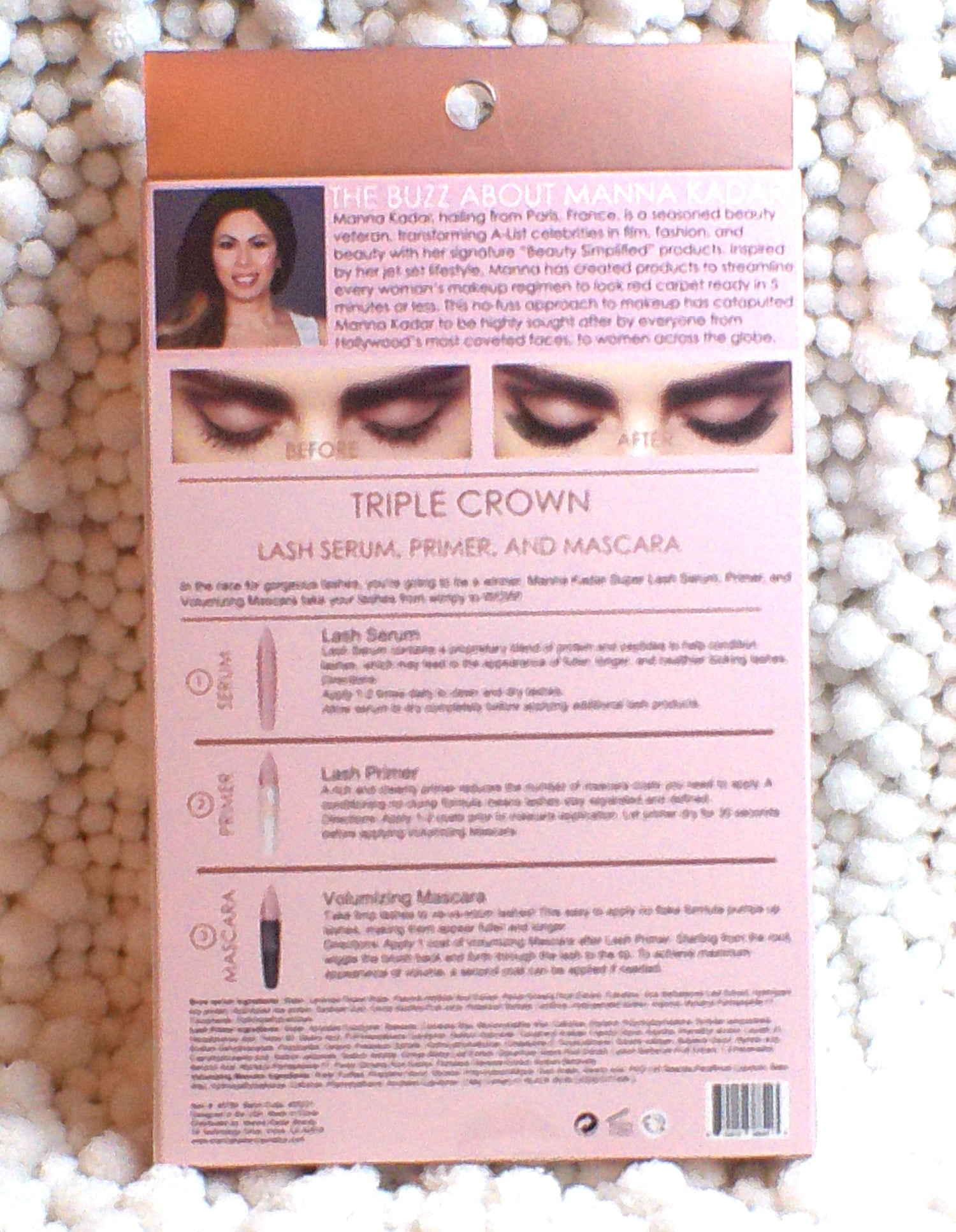 Manna Kadar Heartbreaker, Serum, Primer, Volumizing 1.02fl oz, Black