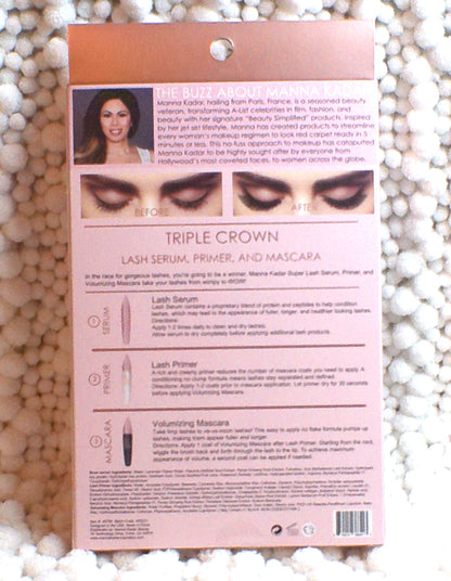 Manna Kadar Heartbreaker, Serum, Primer, Volumizing 1.02fl oz, Black