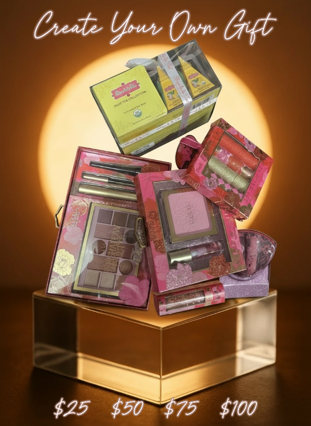 Create Your Own Gift Four Available Packages $25  $50  $75  $100