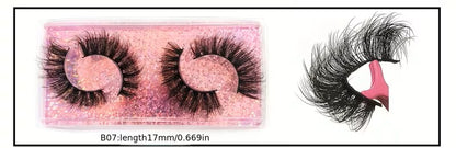 3D Faux Mink Lashes Soft &amp; Reusable, Natural &amp; Dramatic Looks, Eyelashes 10 Styles