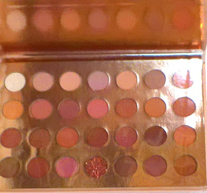 Profusion Rose Gold Dreams Eyeshadow Palette, 28 Shades