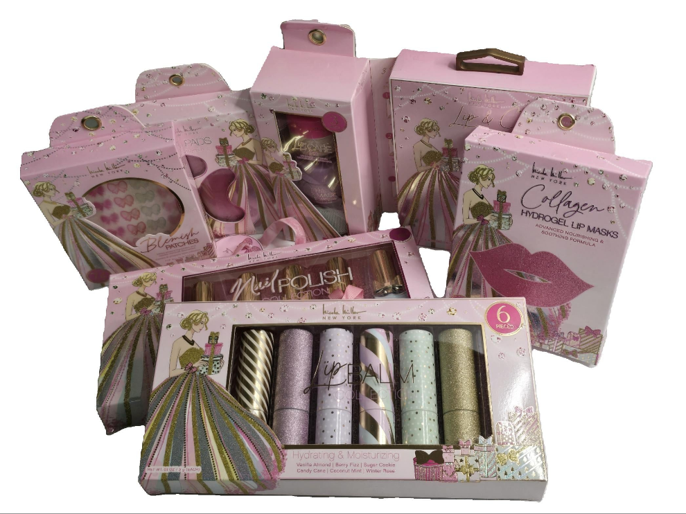 Nicole Miller Lady in Halo and Gold Collection