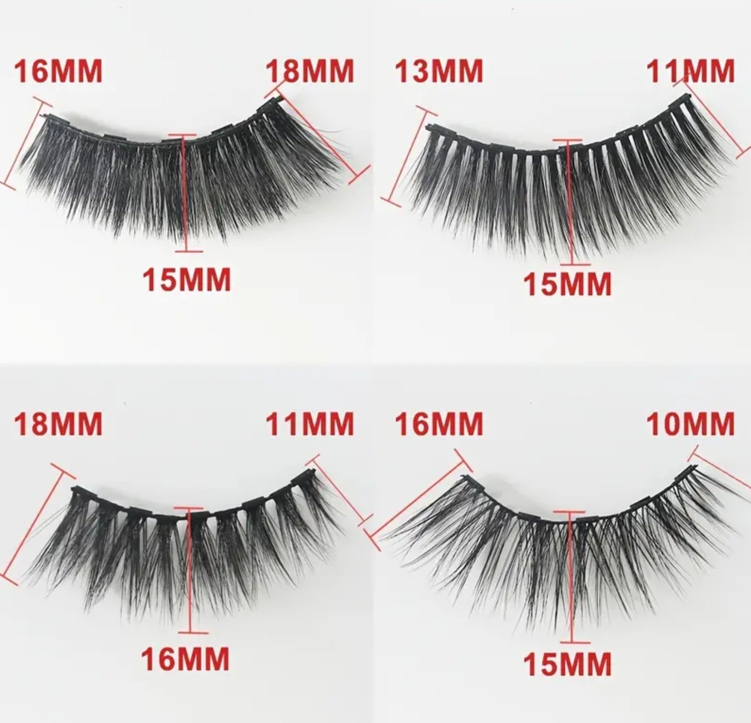 7 Magnetic Eyelashes Kit