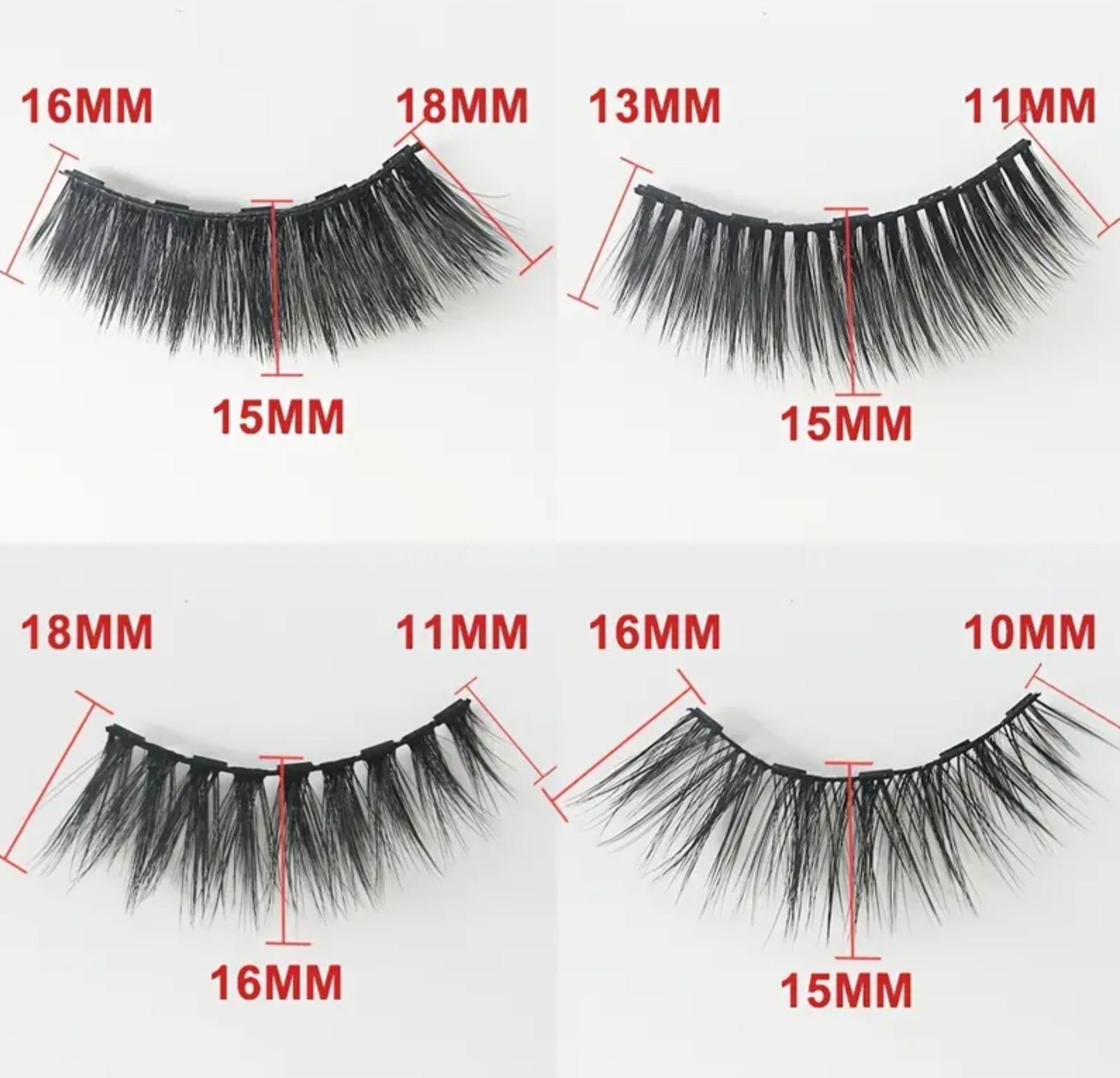 7 Magnetic Eyelashes Kit