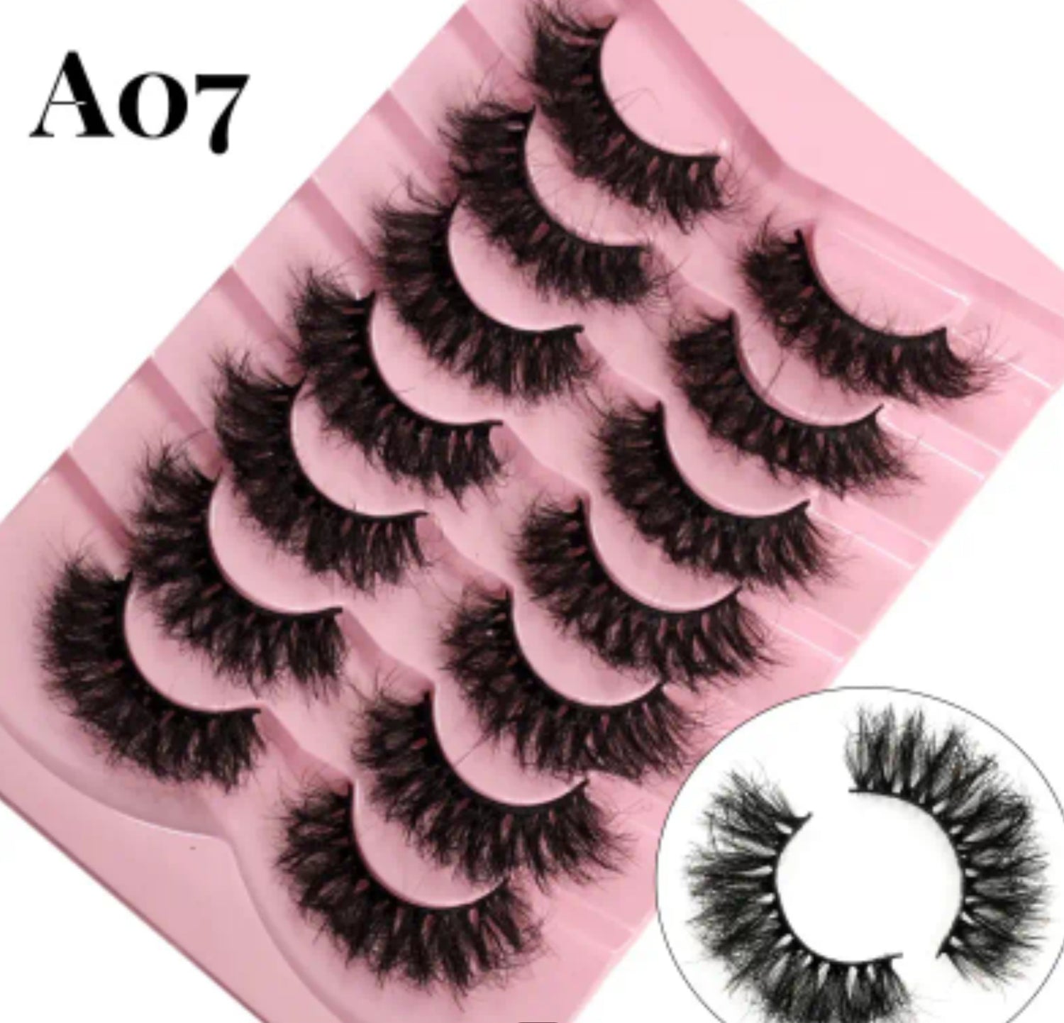 6D Faux Mink Fluffy Eyelashes