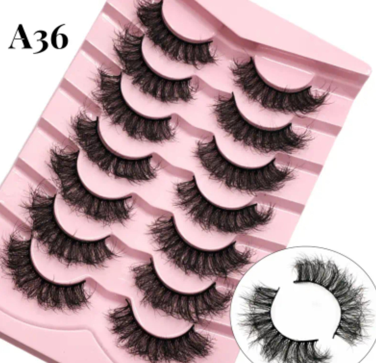 6D Faux Mink Fluffy Eyelashes