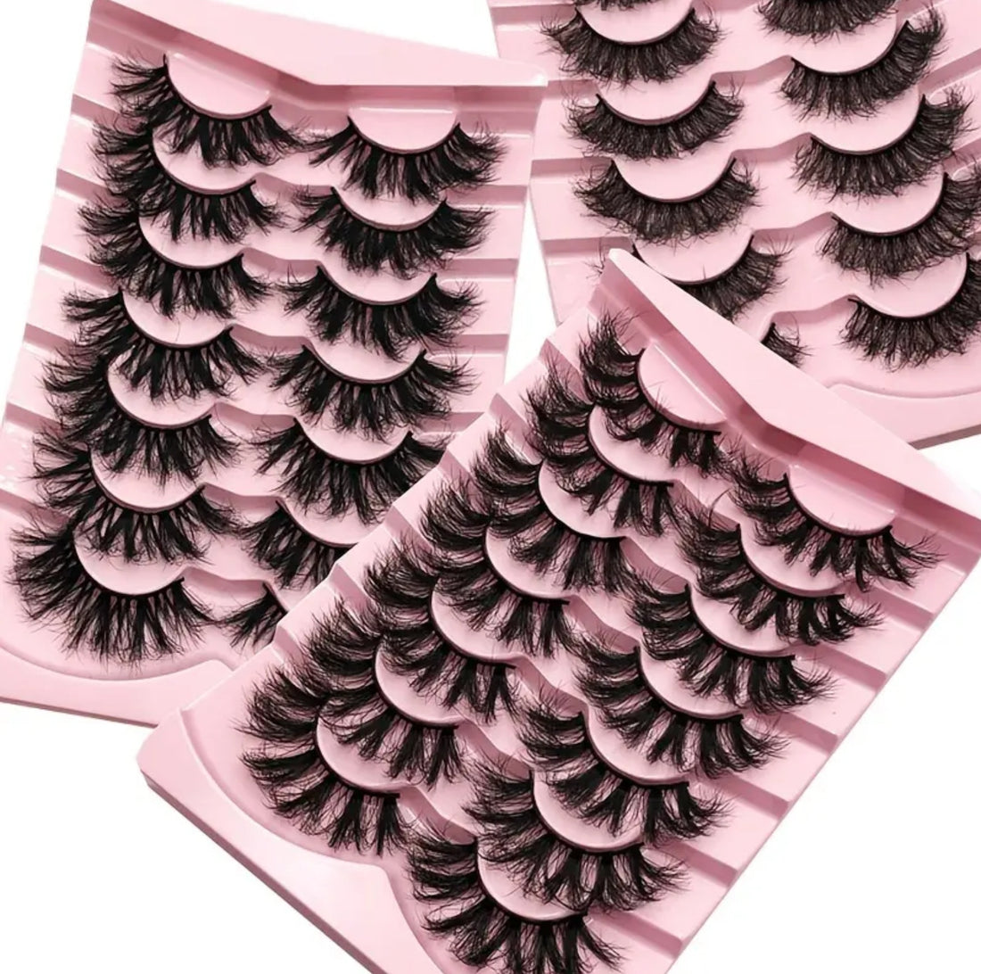6D Faux Mink Fluffy Eyelashes
