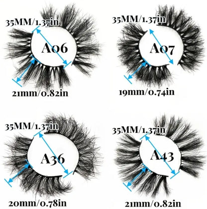 6D Faux Mink Fluffy Eyelashes