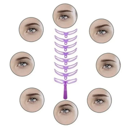 Eyebrow Shape Templates