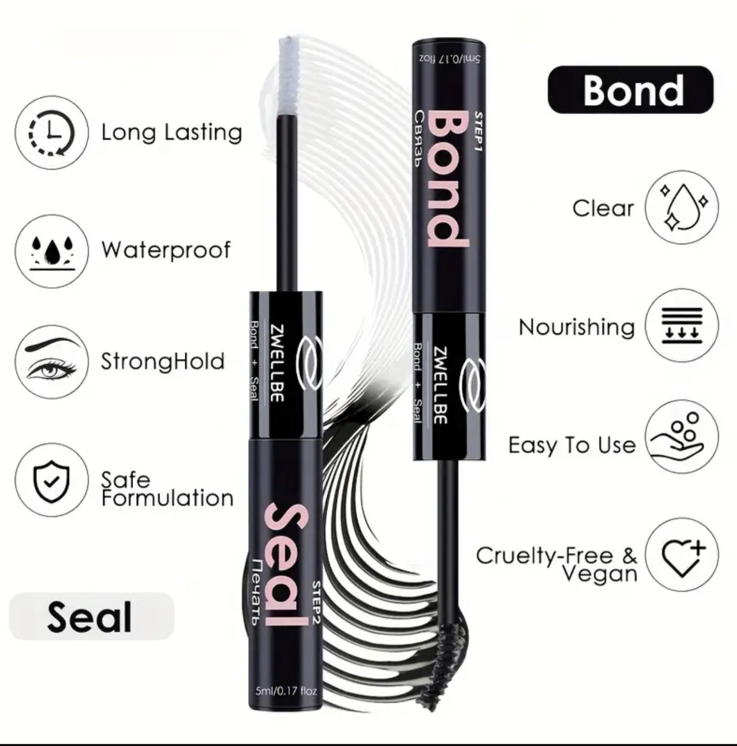 72 Eyelashes Extension Cluster Kit