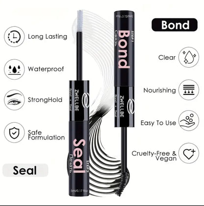 72 Eyelashes Extension Cluster Kit