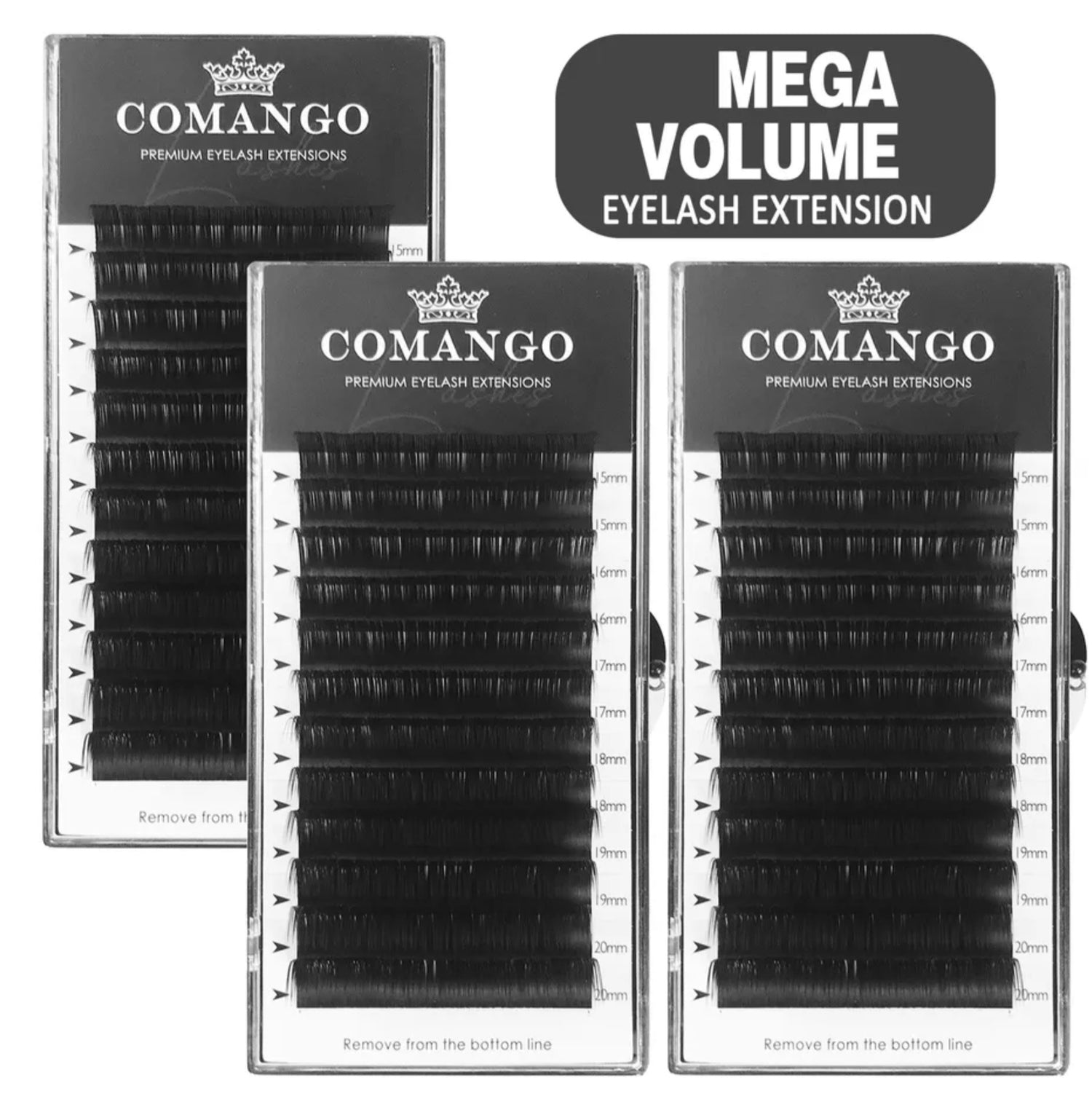 COMANGO Matte Black Premium Eyelashes (pre-order)