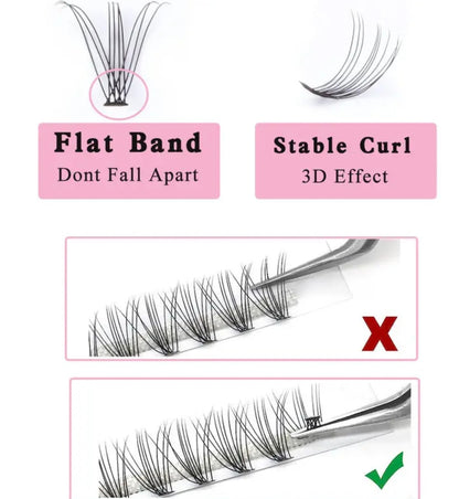 MIKIWI Eyelash Clusters 30D-40D (Pre-Order)