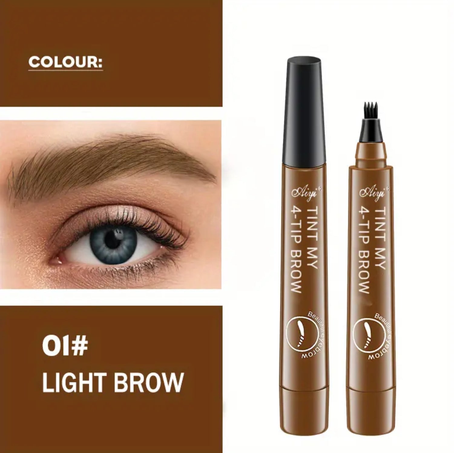 Split Tip Water Eyebrow Pencil
