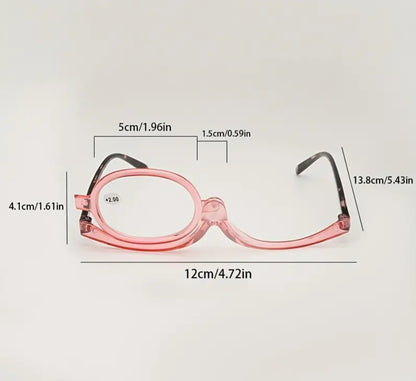 Magnifying Rotating Makeup Glasses
